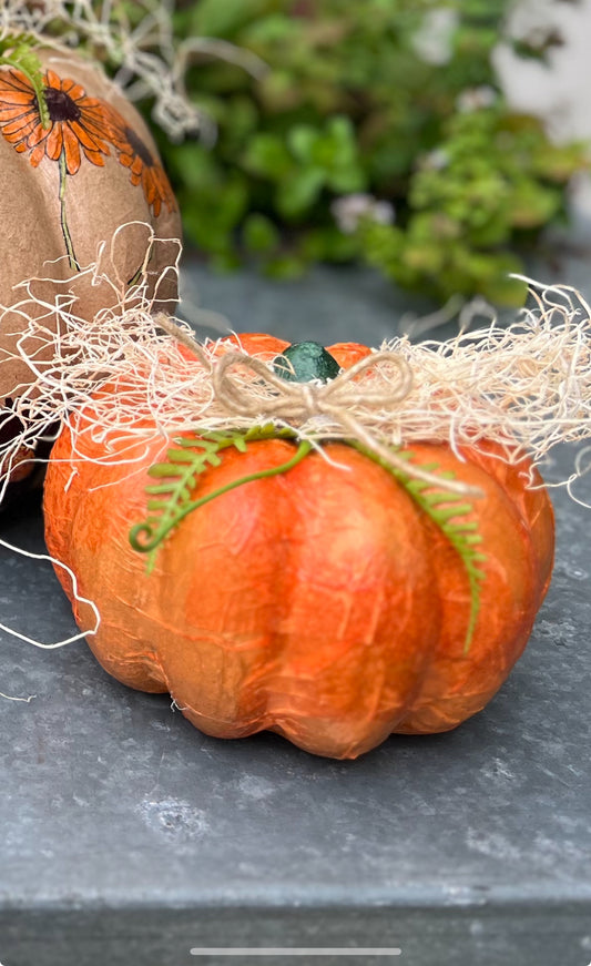 Decorate Your Own Paper Pumpkin - Event (Age 3+)